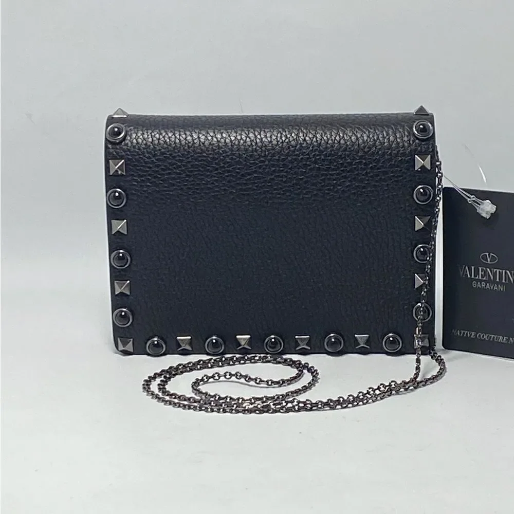 Valentino Garavani Mini Rockstud Chain shoulder bag